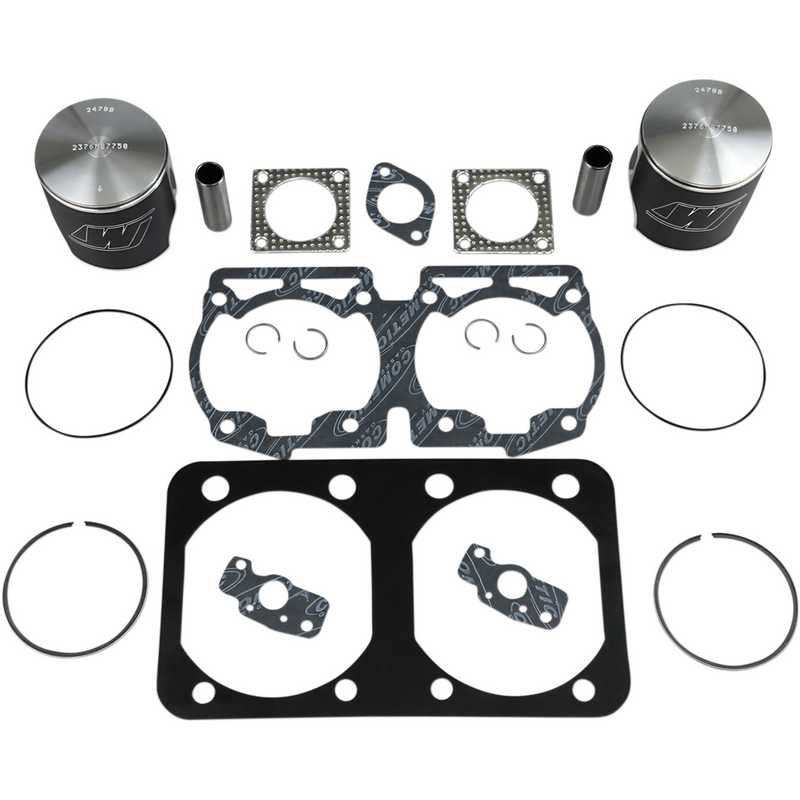 Wiseco Piston Kit with Gaskets - 77.50 mm - 643 Engine Type - Ski-Doo SK1234