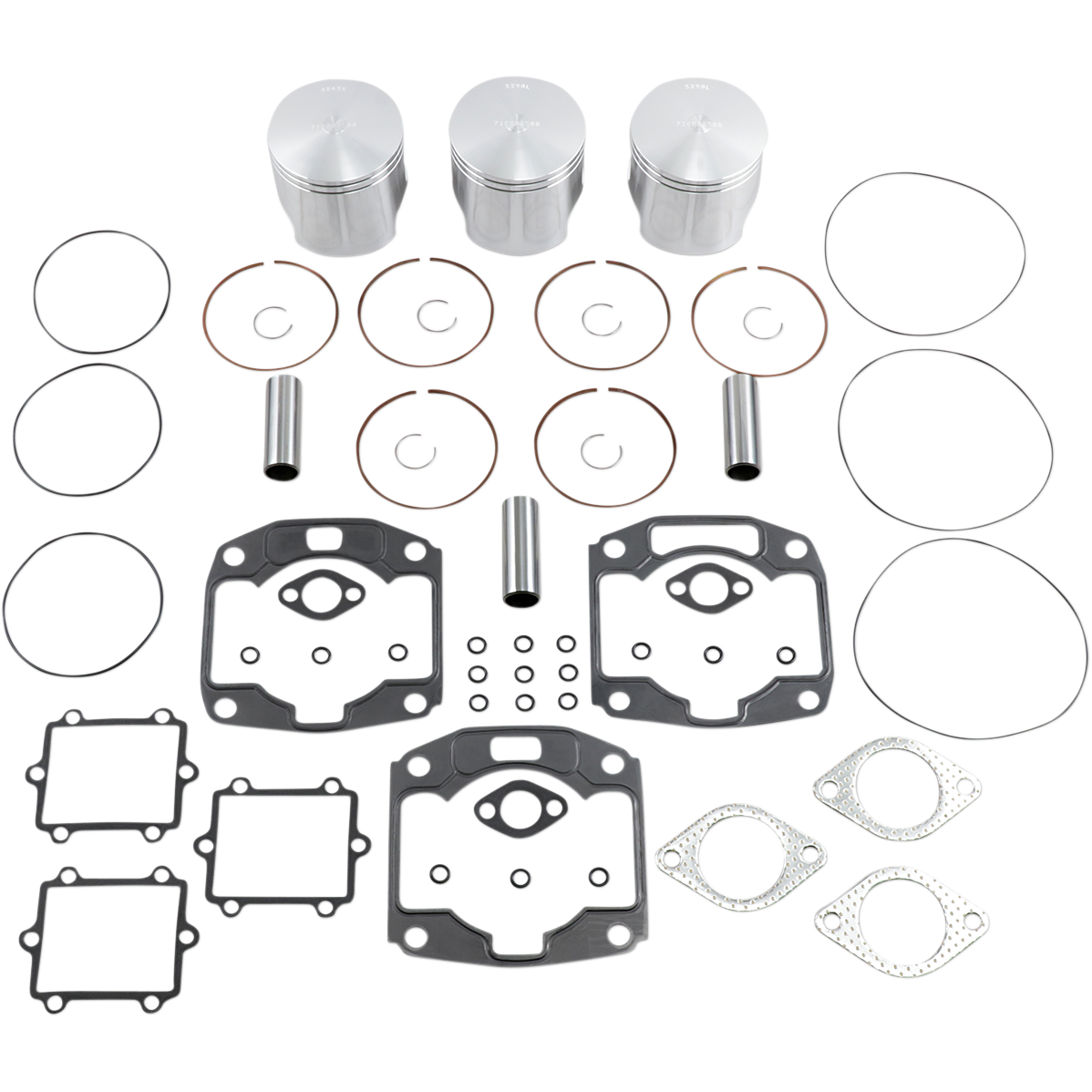 WISECO Piston Kit with Gaskets - 85.00 mm - Arctic Cat SK1266