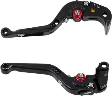 MGP MGP Brake and Clutch Lever Set - Black 60901-2600