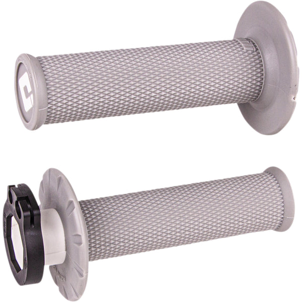 ODI MX V2 Lock-On Grips No Waffle Grey Soft
