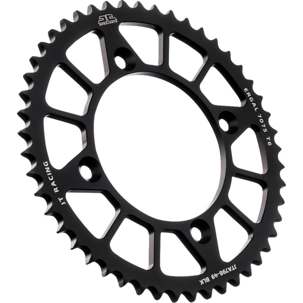 JT Sprockets Rear Sprocket - Black - 49 Tooth - Suzuki/Yamaha JTA798.49BLK