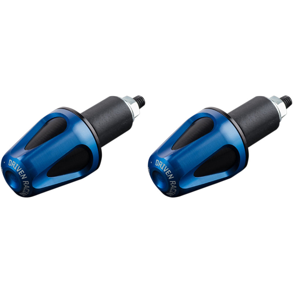 DRIVEN RACING D-Axis Handlebar End - Blue/Black DXB-BL