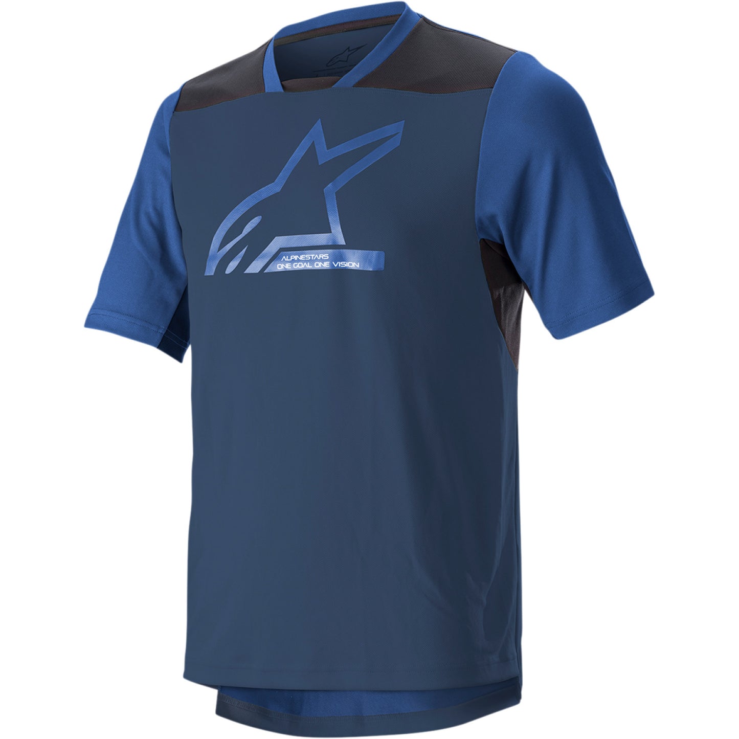 ALPINESTARS Drop 6.0 V2 Jersey - Short-Sleeve - Midnight Blue/Black - Medium 1766322-7319-MD