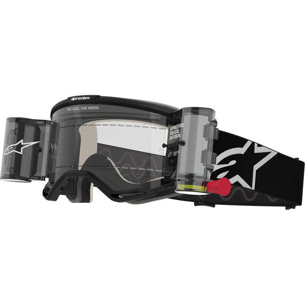 Alpinestars Vision 5 Roll-Off Goggle - Corp - Black - Clear 5102825-1529