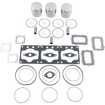 WISECO Piston Kit with Gaskets - 74.50 mm - Overbore to 889 cc/809 Engine Type - Ski-Doo SK1295