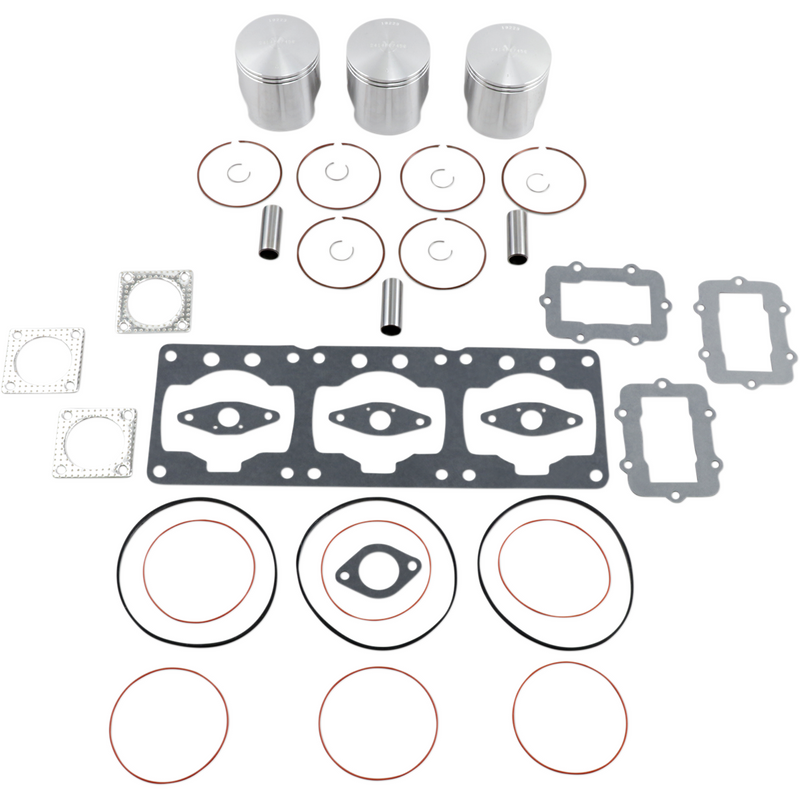 Wiseco Piston Kit with Gaskets - 74.50 mm - Overbore to 889 cc/809 Engine Type - Ski-Doo SK1295