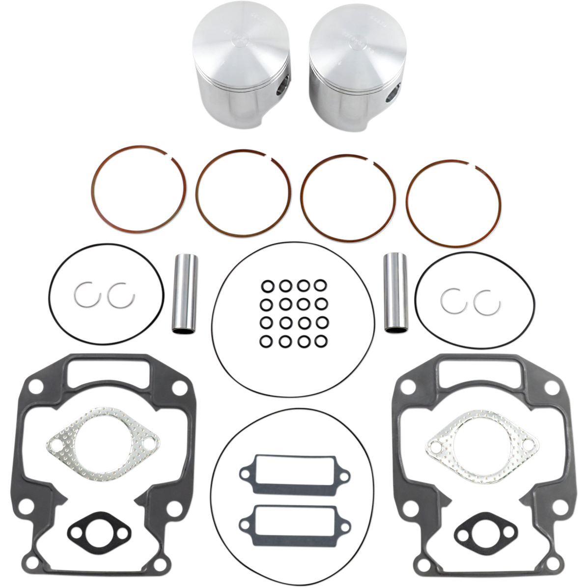 WISECO Piston Kit with Gaskets - 81.50 mm - Arctic Cat SK1354