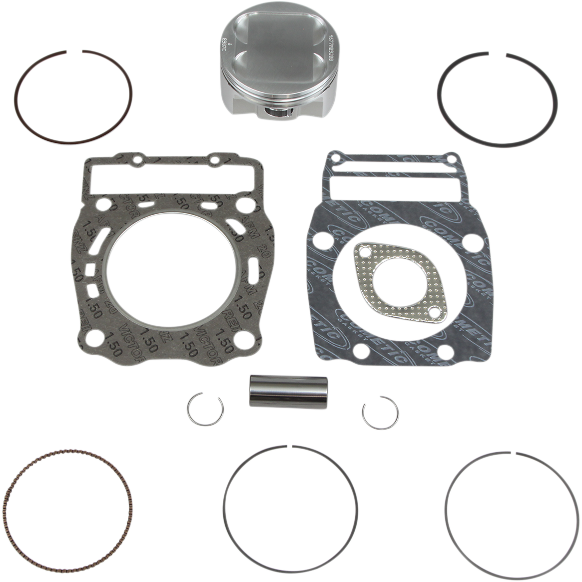 WISECO Piston Kit with Gaskets - 92.00 mm - Polaris PK1652