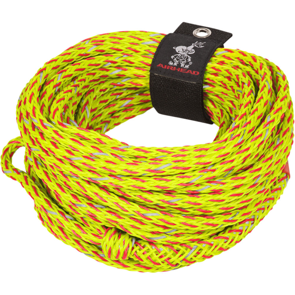 AIRHEAD SPORTS GROUP Rope - Tow - Reflective Yellow - 2 Rider - 60' AHTR-02S