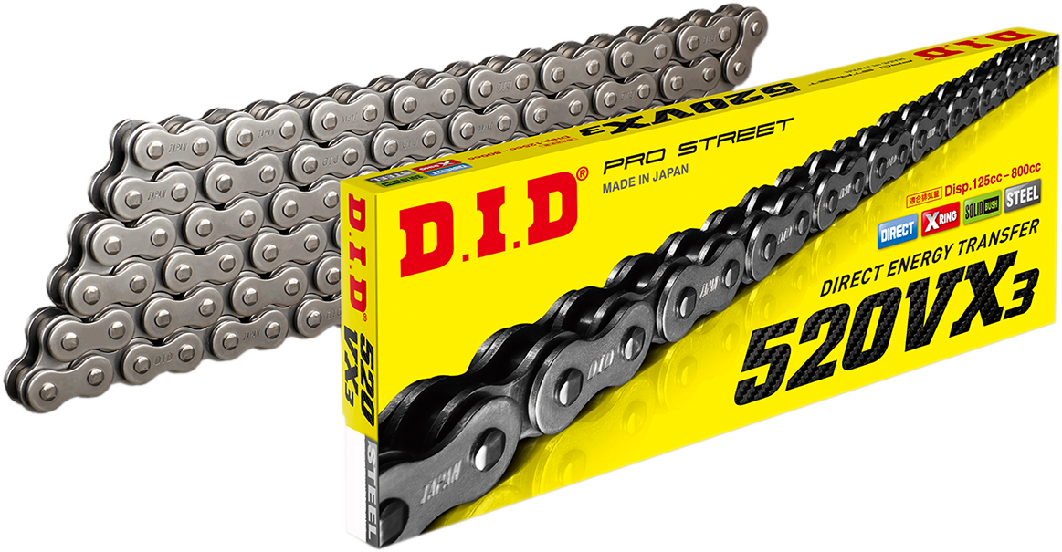 DID 520 VX3 - Chain - 100 Links M520VX3X100FB