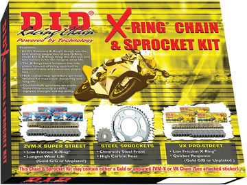 DID Chain Kit - Honda - CBR 600 F4i '01-'06 DKH-001