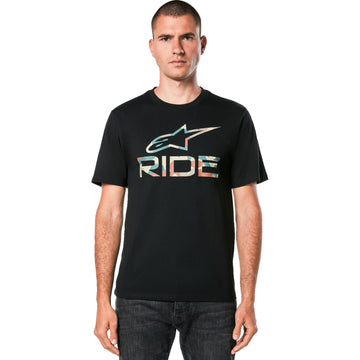 ALPINESTARS Ride 4.0 CSF T-Shirt - Camo Black - Medium 1214-73114-10-M