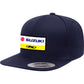 FACTORY EFFEX Suzuki Victory Snapback Hat - Royal Blue 28-86402