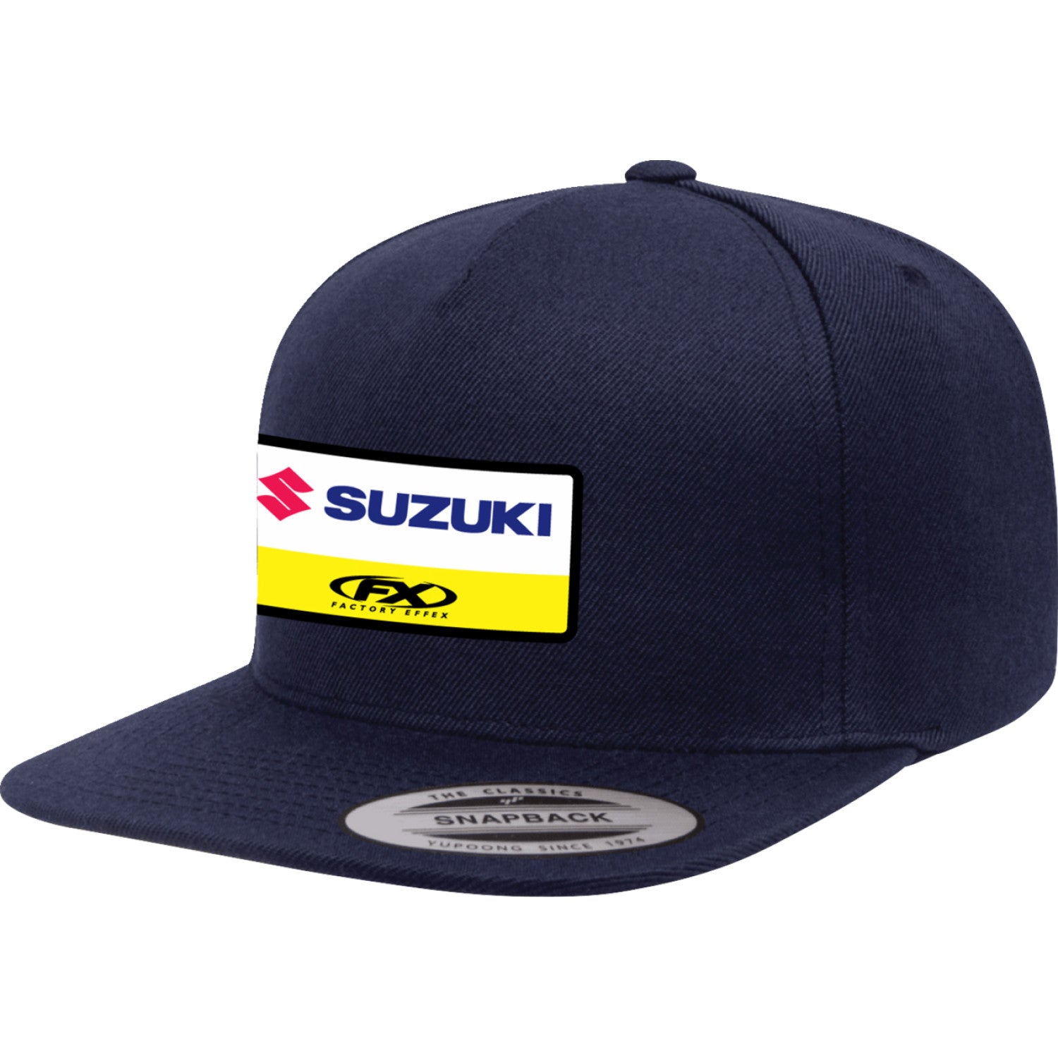 FACTORY EFFEX Suzuki Victory Snapback Hat - Royal Blue 28-86402