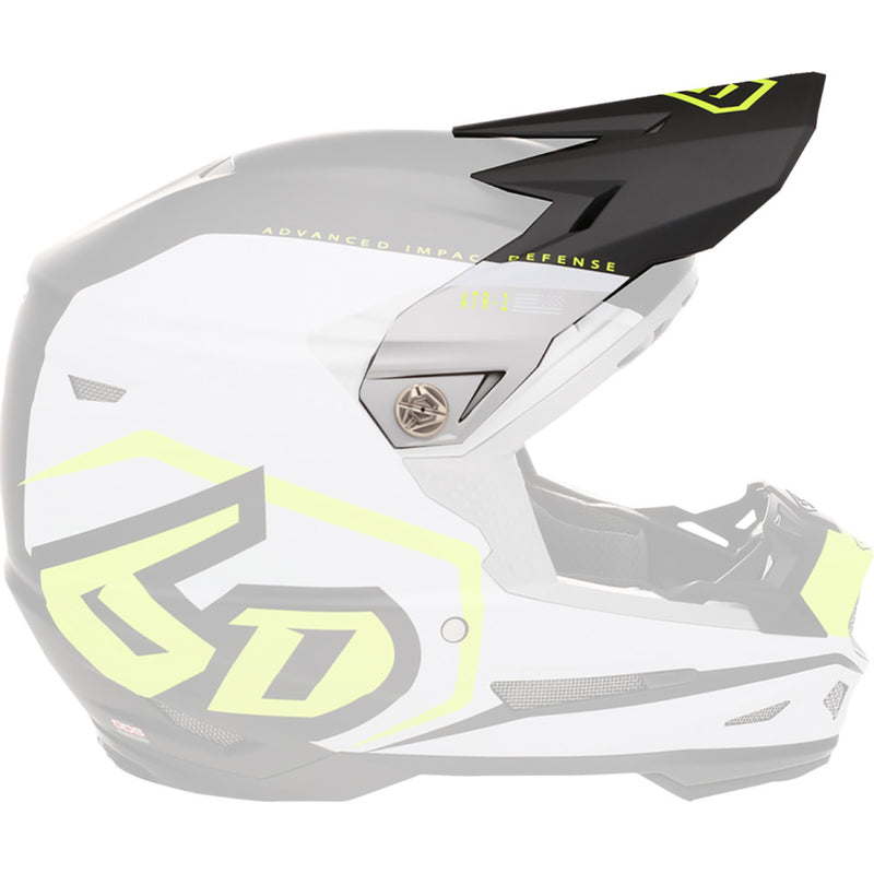 6D HELMETS ATR-2 Visor - Delta - Neon Yellow 72-6122