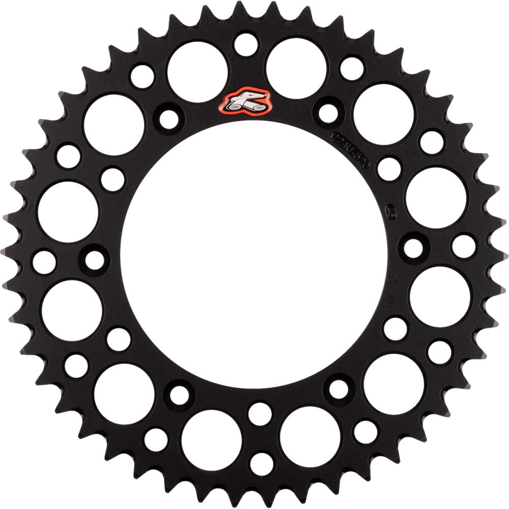 RENTHAL Rear Sprocket - Aluminum - 46 Tooth - Black - KTM/Husqvarna/Gas Gas 224U-520-46GPBK