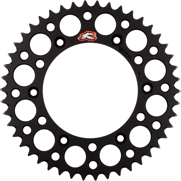 RENTHAL Rear Sprocket - Aluminum - 46 Tooth - Black - KTM/Husqvarna/Gas Gas 224U-520-46GPBK