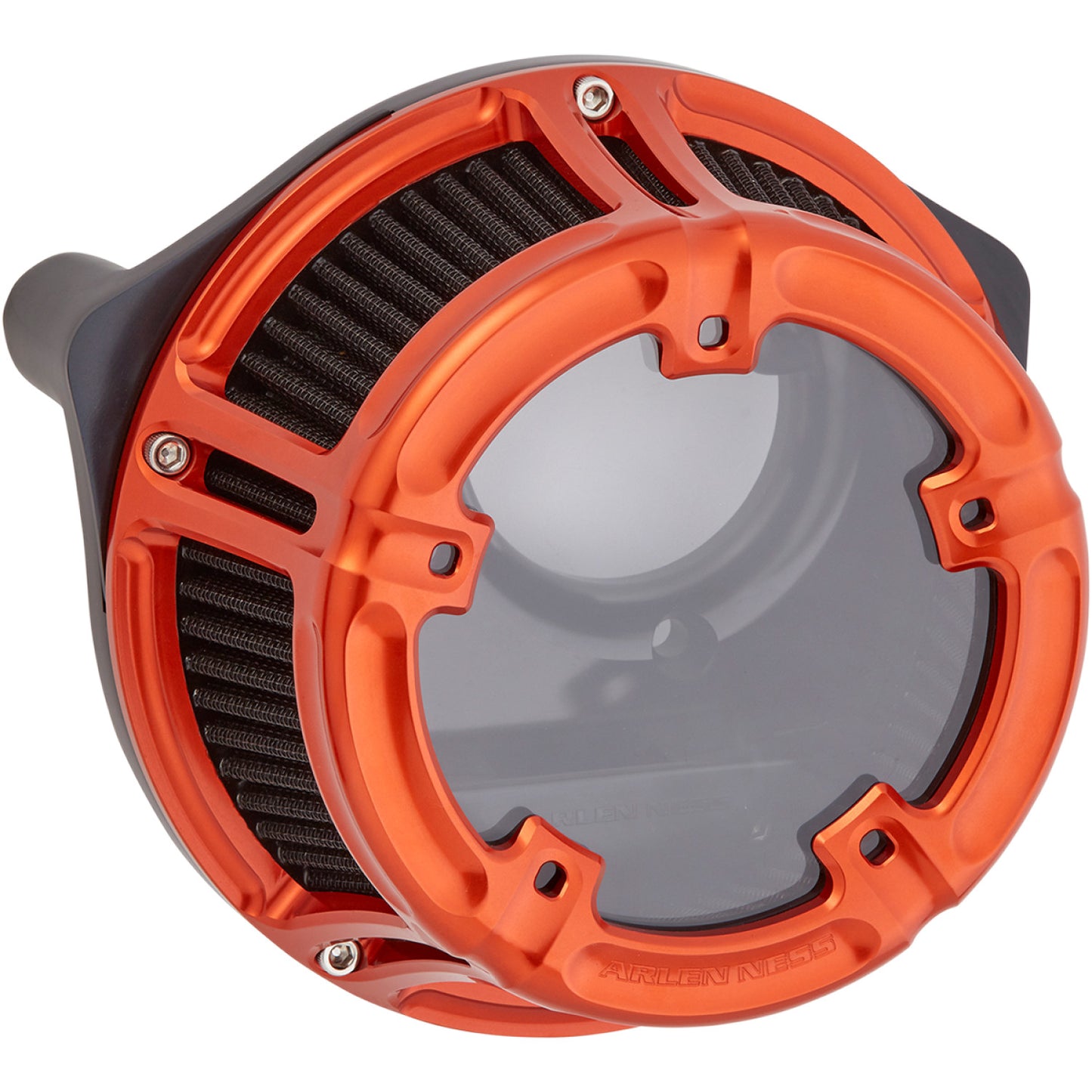 Arlen Ness Method* Clear Series Air Cleaner - Orange 18-187