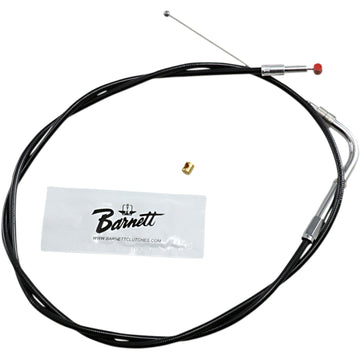 Barnett Black Vinyl Throttle Cable - +3" 101-30-30016-03 | Cables Throttle