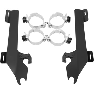 Memphis Shades Batwing Trigger Lock Mounting Kit - VTX 1800 - Black MEM8996