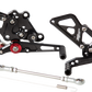 MGP MGP Rearset - Black - Kawasaki 51303-2500