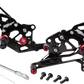 MGP MGP Rearset - Black - Yamaha 81502-2500