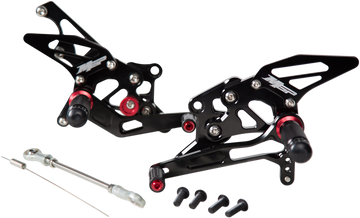 MGP MGP Rearset - Black - Yamaha 81502-2500
