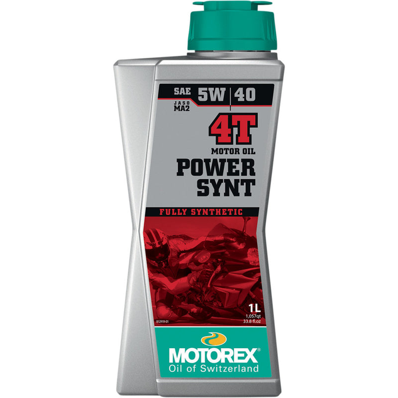 Motorex Power Synt 4T Engine Oil - 5W-40 - 1L 308093