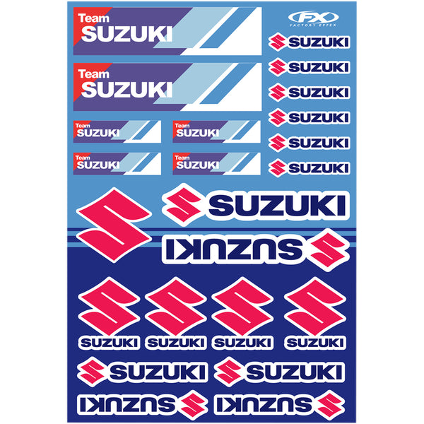 Factory Effex Decal Kit - Suzuki Racing 22-68432