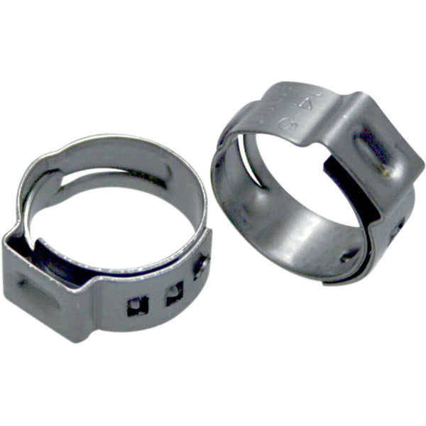 Motion Pro Ear Clamps - Fuel Line - Stepless - 12.0-14.5 mm - 10 Pack 12-0077