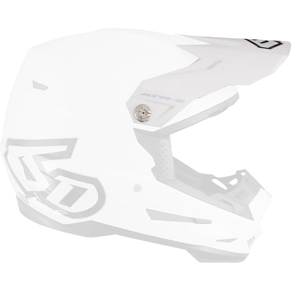 6D Helmets ATR-2 Visor - White 72-6054