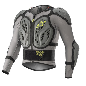 Alpinestars Bionic Action Jacket Dark Grey/Ash  Grey/Yellow Flo - Large by WPS