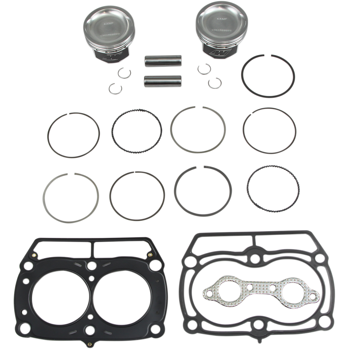 Wiseco Piston Kit with Gaskets - 80.00 mm - Polaris PK1861