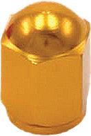 Air Valve Caps Gold 2/Pk