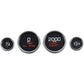 Dakota Digital MLX 4-Gauge Instrument Kit - Chrome Bezel MLX-8404