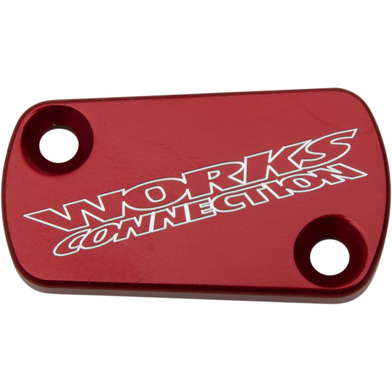 WORKS CONNECTION Clutch Cover - Red 21-151