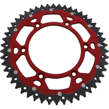 Moose Racing Dual Sprocket - Red - 50 Tooth 1210-897-50-13X