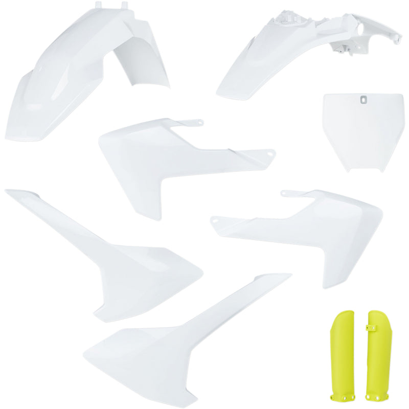 Acerbis Full Replacement Body Kit - '19 OE White/Yellow 2731986345