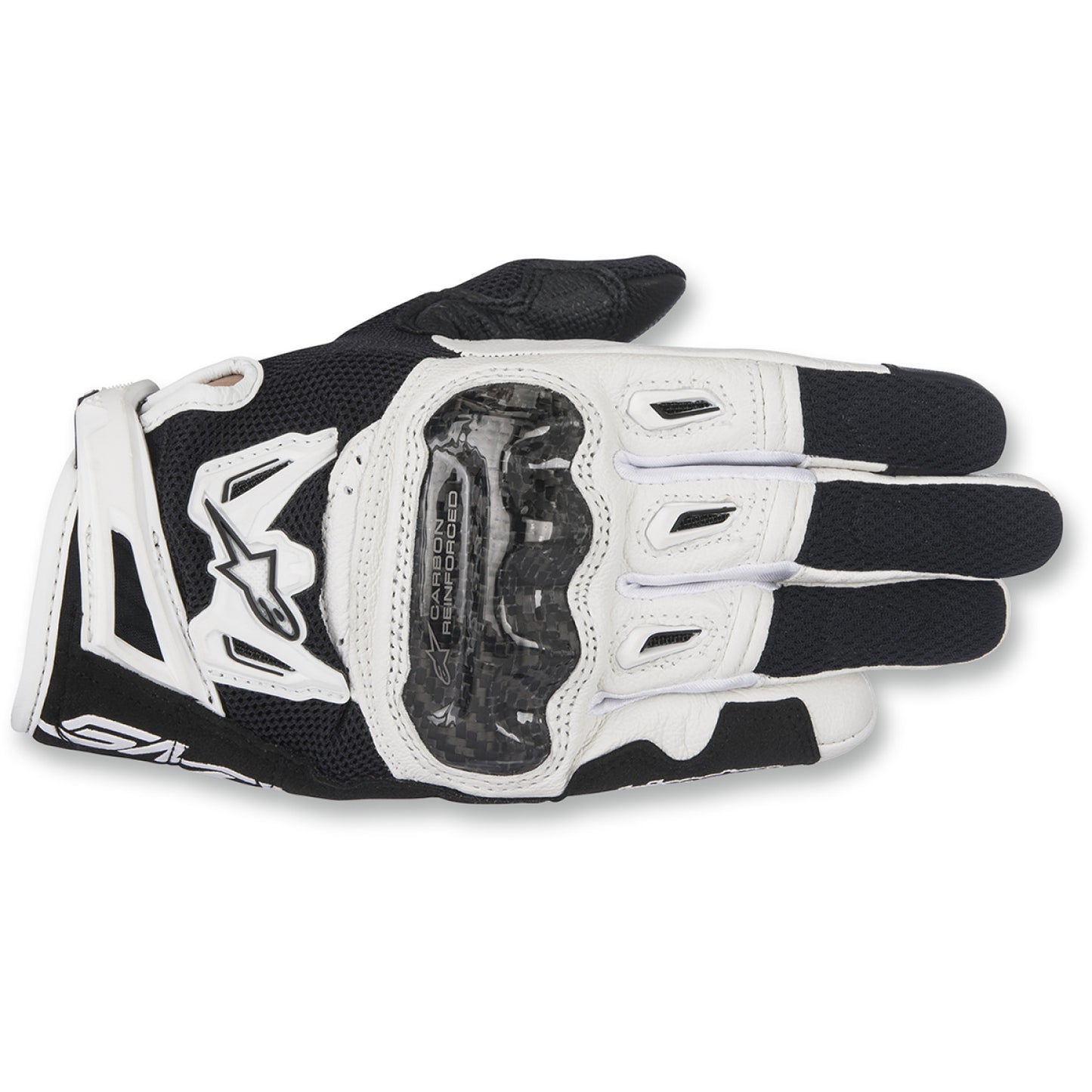 ALPINESTARS Stella SMX-2 Air Carbon V2 Gloves - Black/White - Medium 3517717-12-M