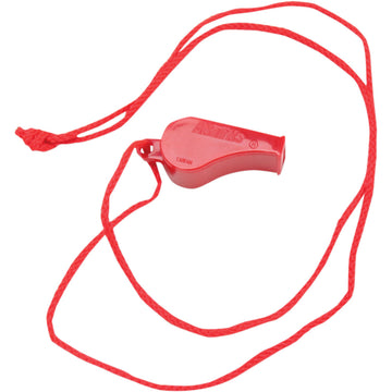 ATLANTIS Whistle with Neck Cord - Red A2701