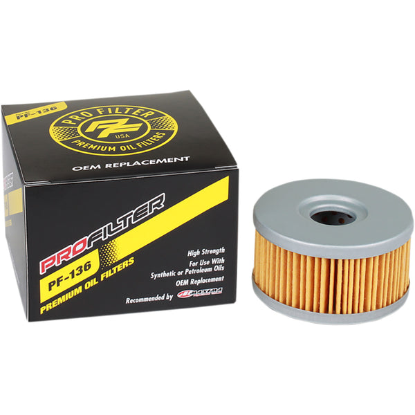 Pro Filter Replacement Oil Filter Pf-136