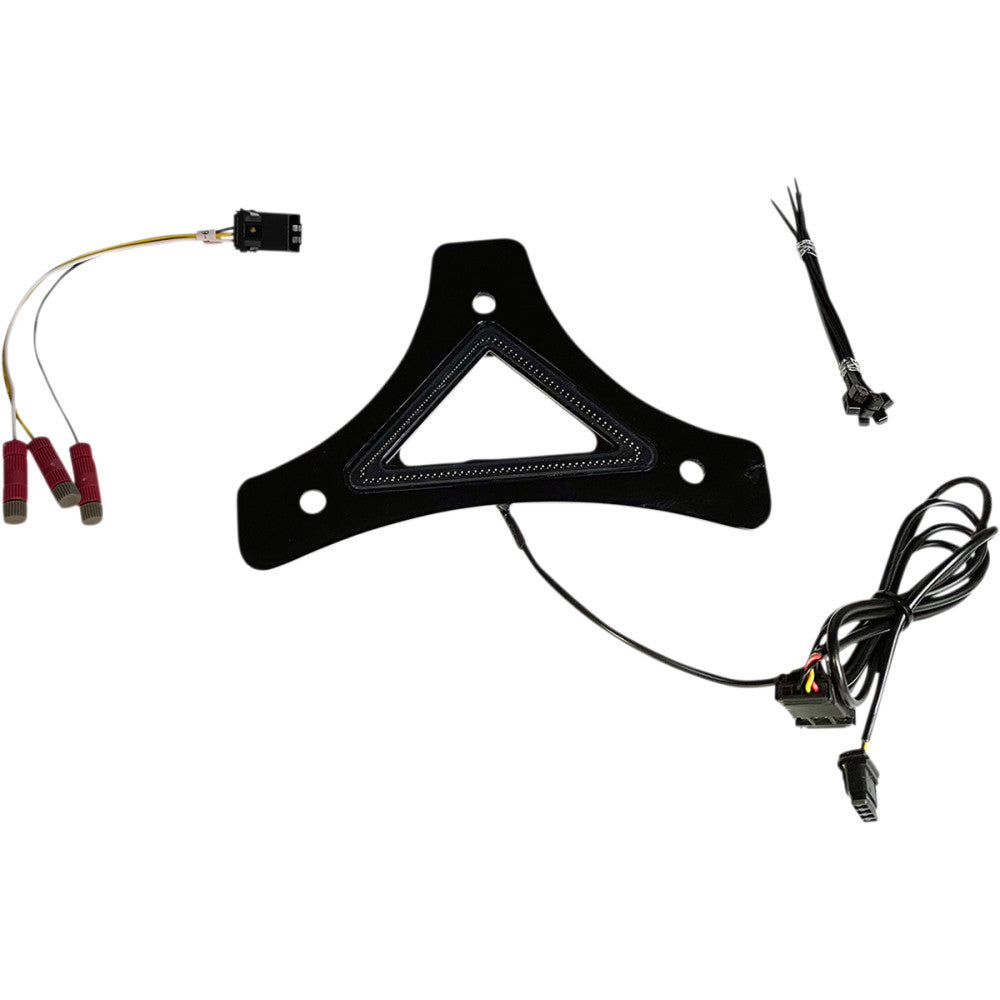 Custom Dynamics LED Backrest Light - Run/Brake - Black CD-BR-UNV-B