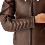 RST Women's Roadster Air D3O CE Leather Jacket - Brown - 3XL