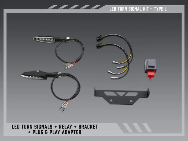 Yoshimura FE V2 Standard Led Turn Signal Kit Type L Kawasaki