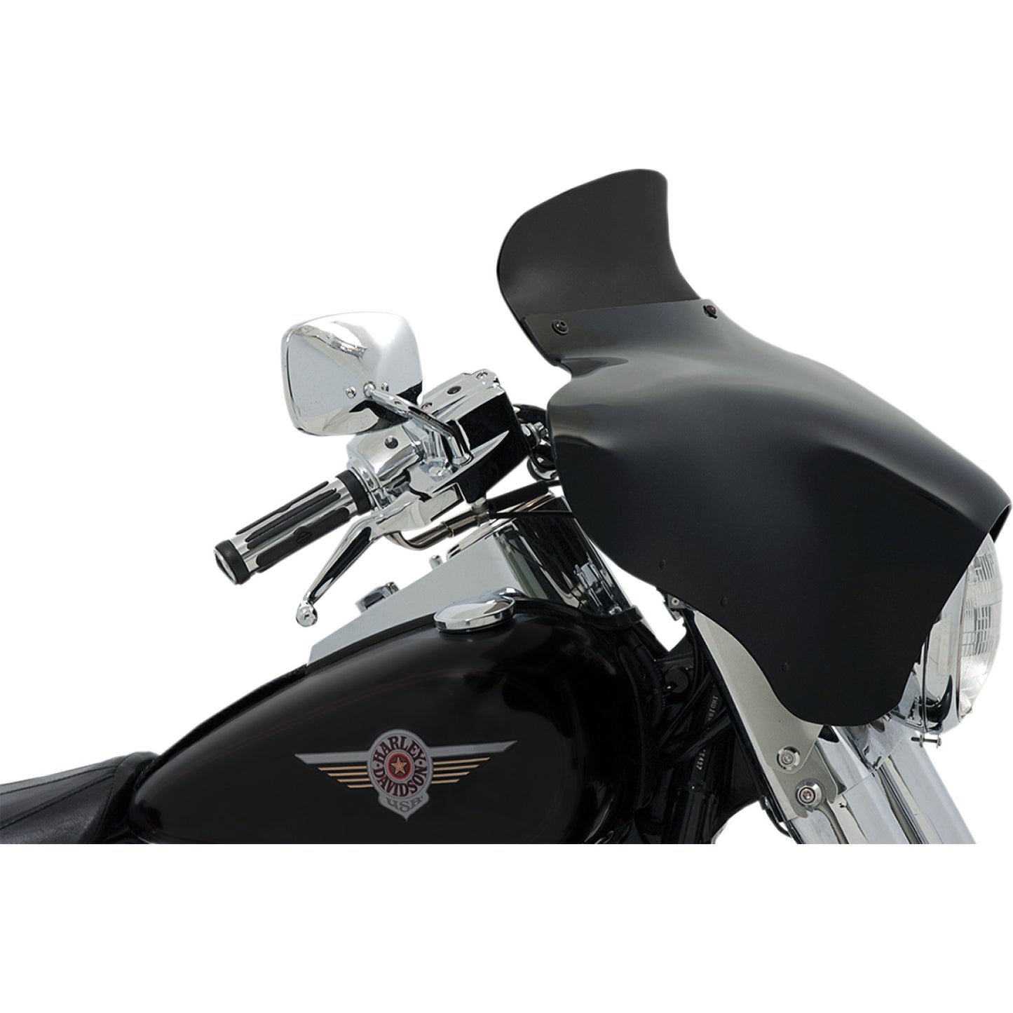 Memphis Shades Batwing Spoiler Shield - 5" - Dark Black Smoke MEP84010