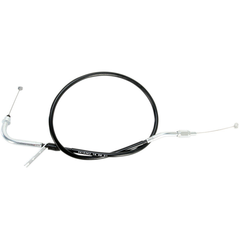 Motion Pro Black Vinyl Throttle Cable - Push - Suzuki 04-0343