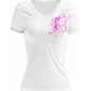 Moose Offroad Women's Flourish Script T-Shirt - White - Small 3031-4288 | T Shirts Ladies