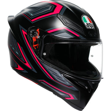 AGV K1 S Helmet - Sling - Matte Black/Purple - XS 2118394003-063-XS | Street Full Face Adult Helmet