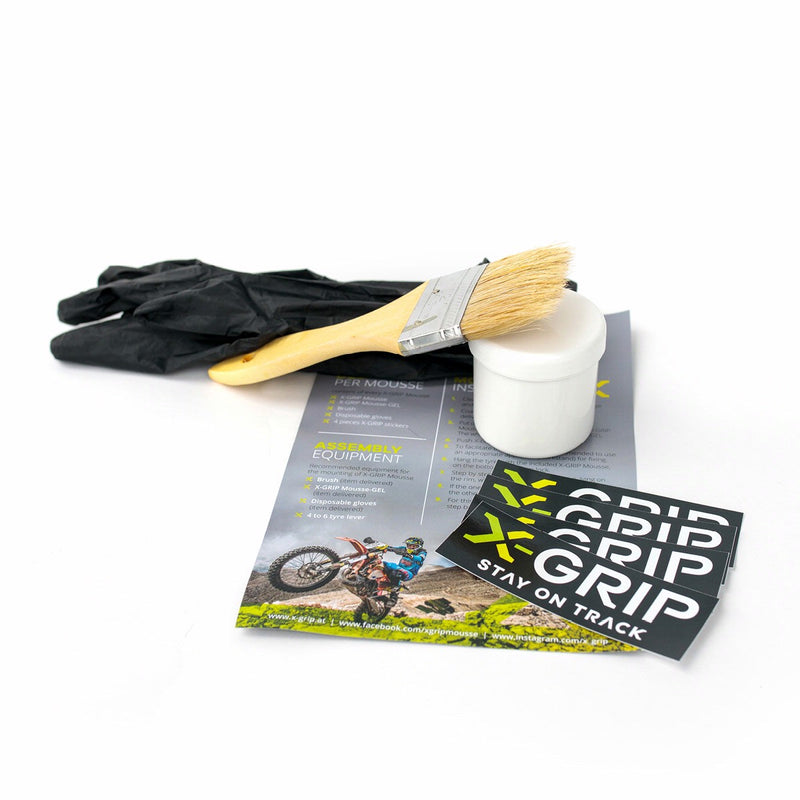 X-Grip Mousse-Gel Kit on a white background