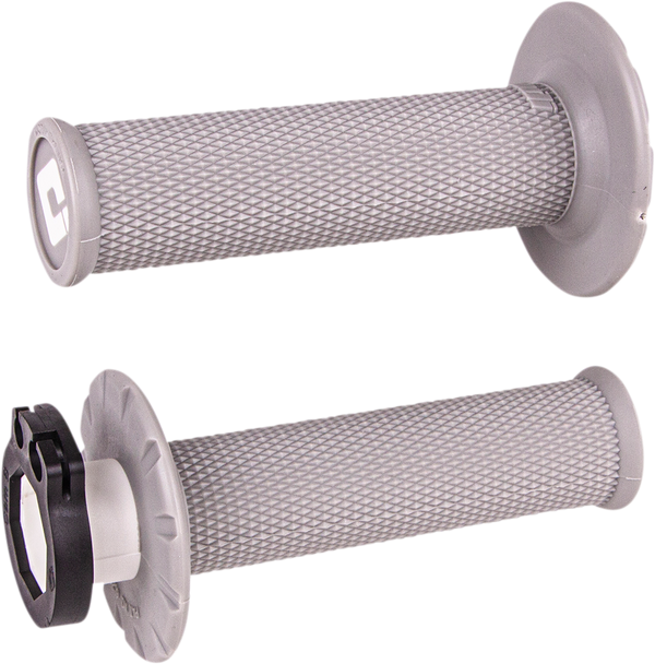 Odi V2 Lock-On No-Waffle Grips - Gray H36NWG